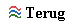 terug
